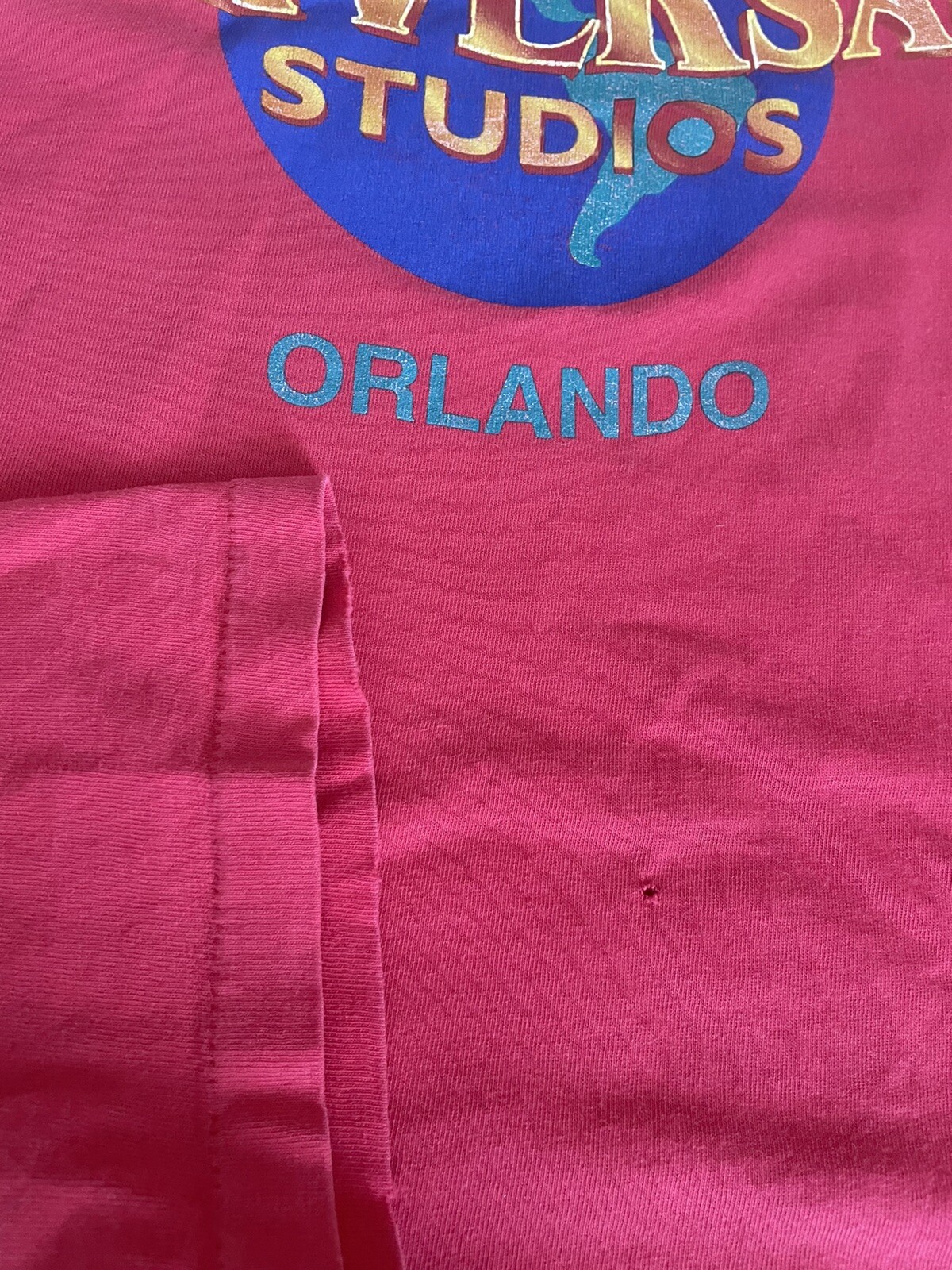 Distressed vintage universal studios orlando single s… Gem