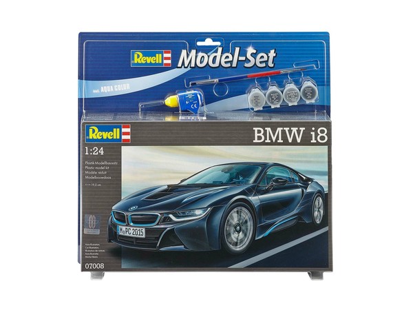 BMW I8 Set 1:24 Plastik Modellbausatz Revell-image
