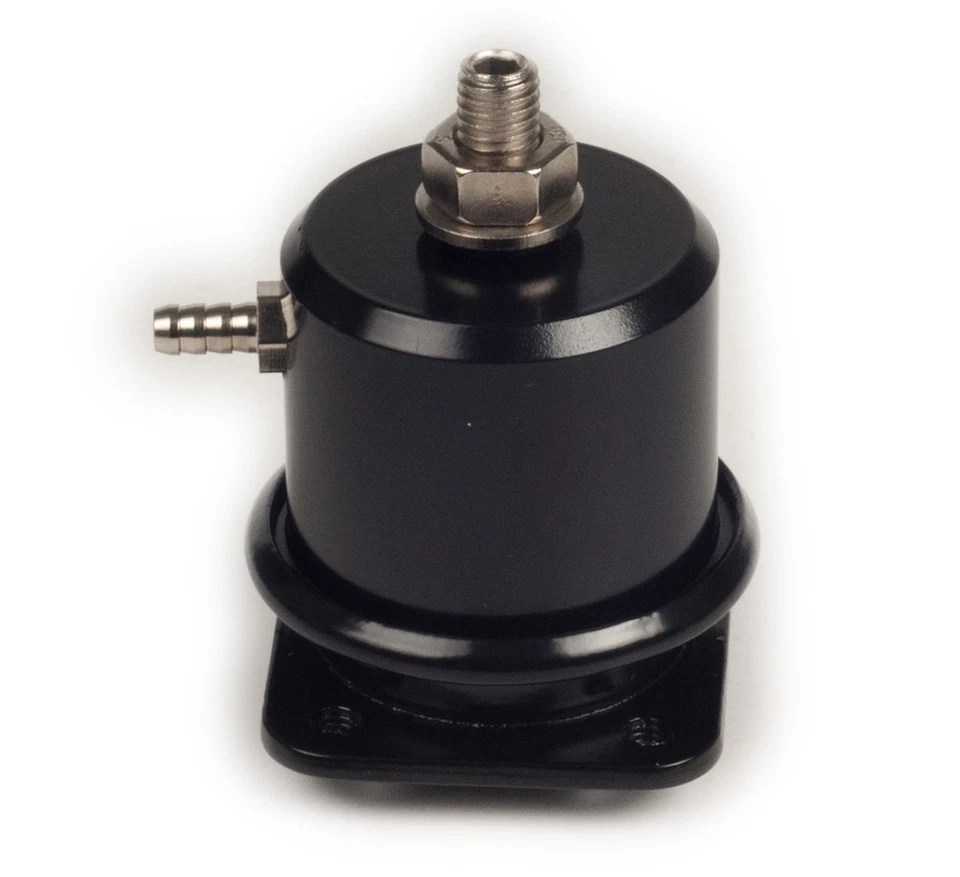 Regulador de presión de combustible diésel anodizado para motor Opel C20LET C20XE turbo negro Foto 2 de 4