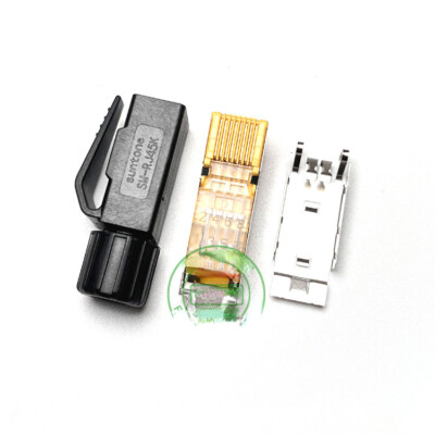 SUNTONE SM-RJ45K-8P Industrial Grade Crystal Head Ethernet Plug EtherCAT 8-pin