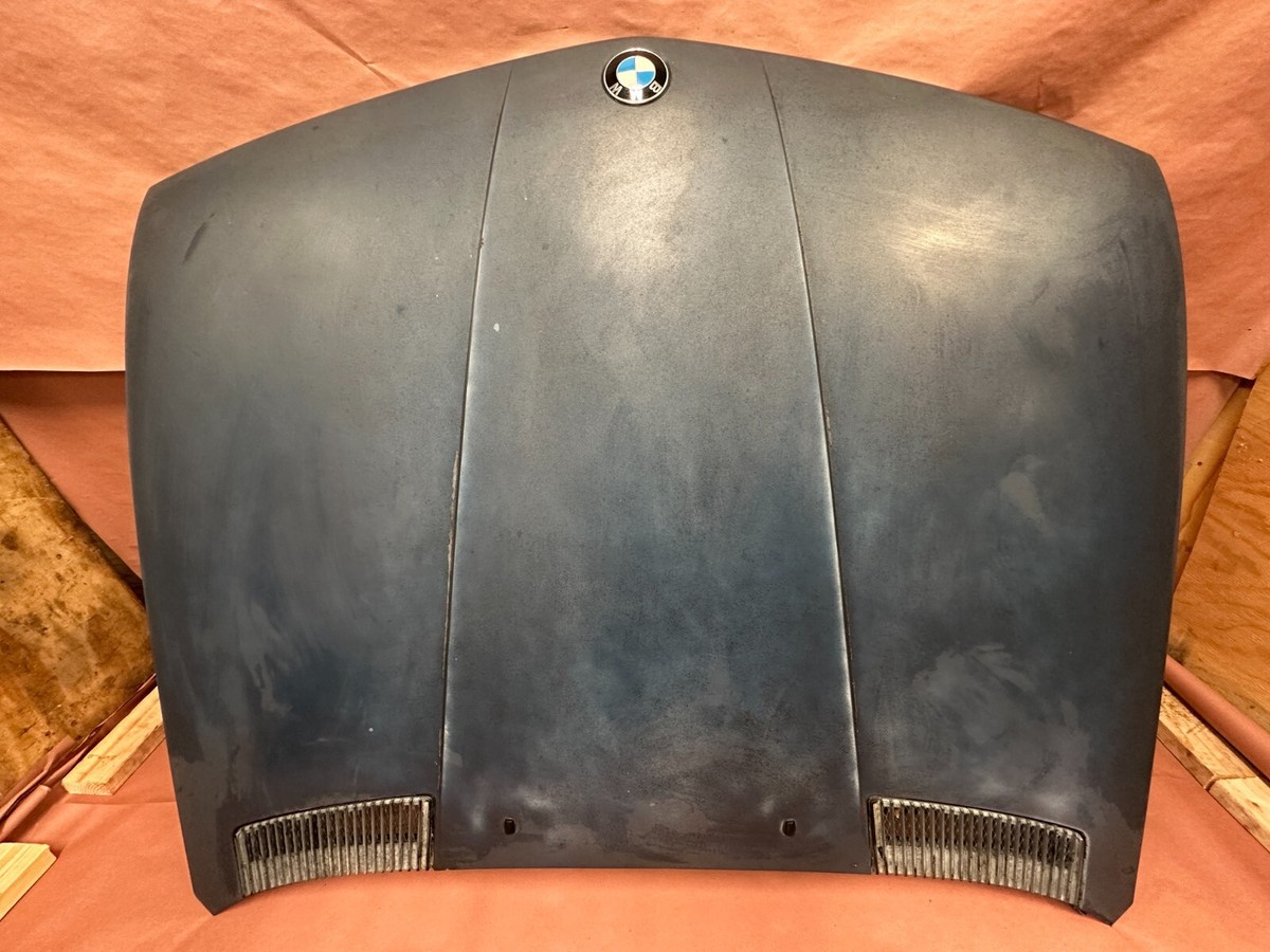 BMW E28 528e M5 535I Hood Bonnet Panel Arktis Blue W Sound