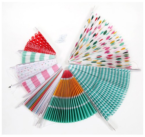 Paper Fan SET Wedding Birthday Party Home Baby Shower Retro Photo Prop Decor - Picture 10 of 94