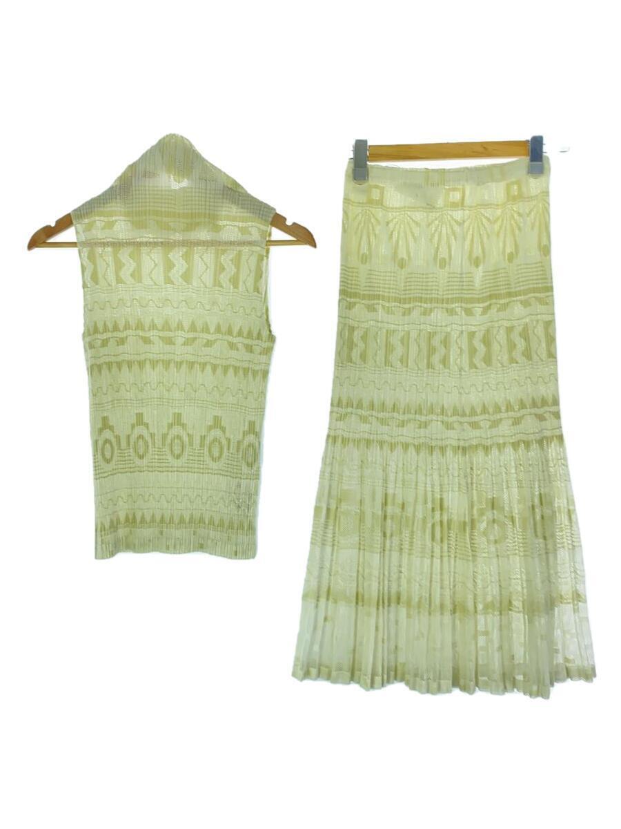 issey miyake pleats please スカート PLEATS PLEASE ISSEY MIYAKE set up Skirt ivory 4 | eBay
