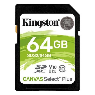 Kingston Technology Canvas Select Plus 64 GB SDXC UHS-I Classe 10