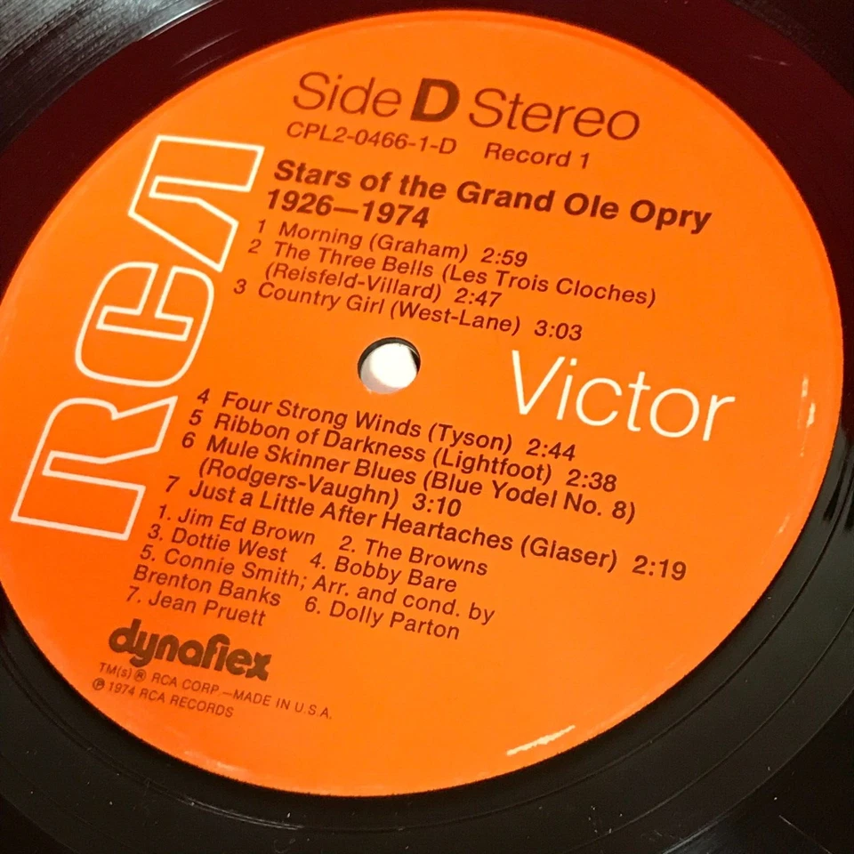 VARIOUS Stars Of The Grand Ole Opry 1926-1974 USA Double Vinyl LP Dolly Parton - Image 4 of 4