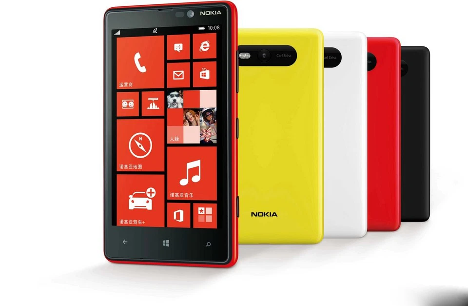 Nokia Lumia 820 N820 — Windows Phone 4,3 дюйма, разблокированный, 4G, Wifi, 8 Мп, 8 Гб, оригинальный NFC - Изображение 2 из 4