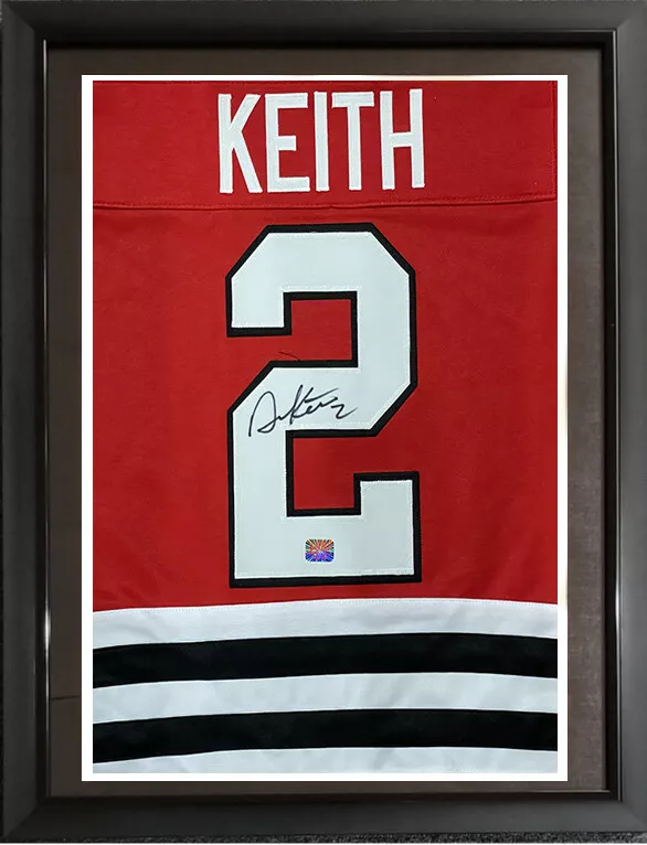 Blackhawks jersey on sale frame