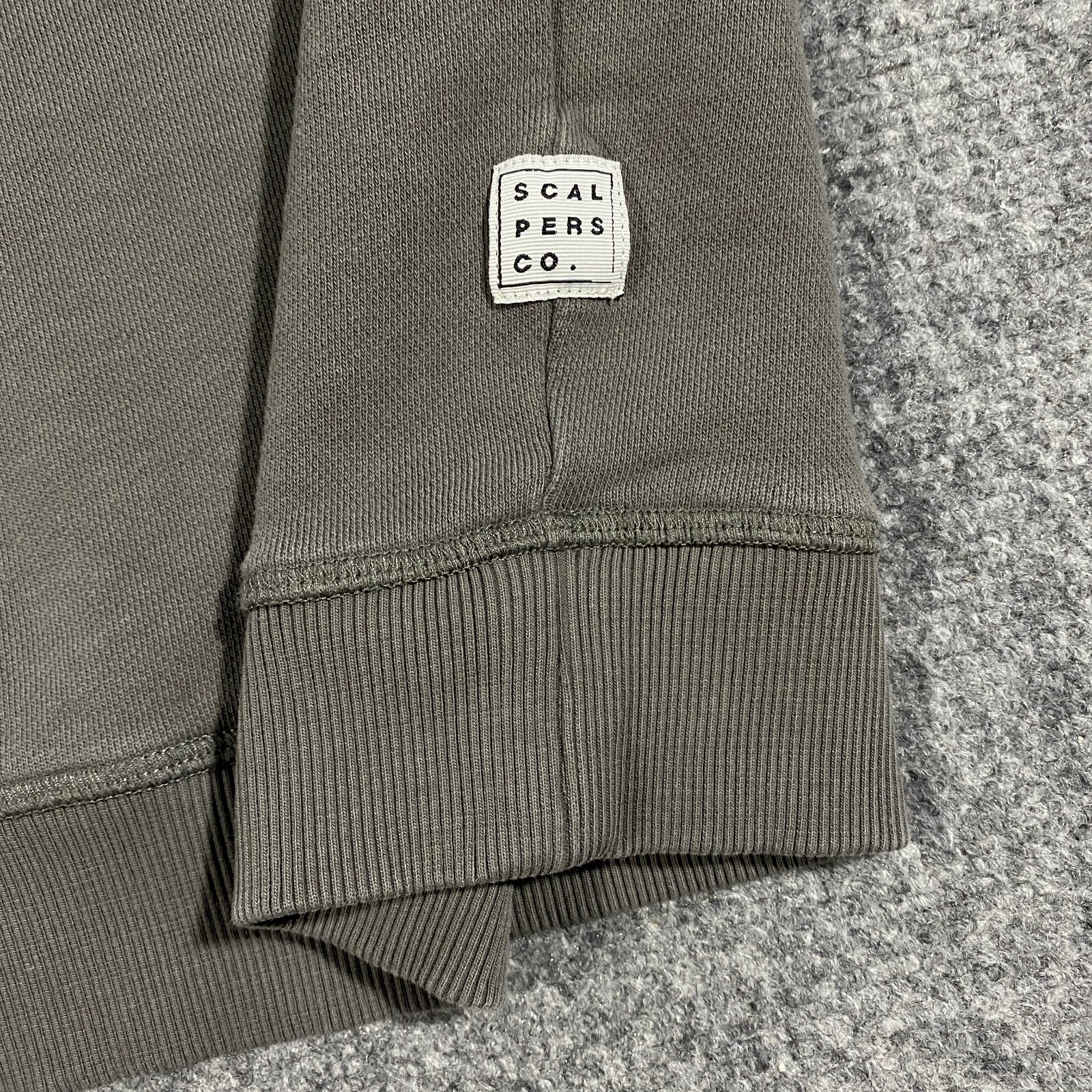 Scalpers Basic Skull French Terry Sweatshirt Adul… - image 3