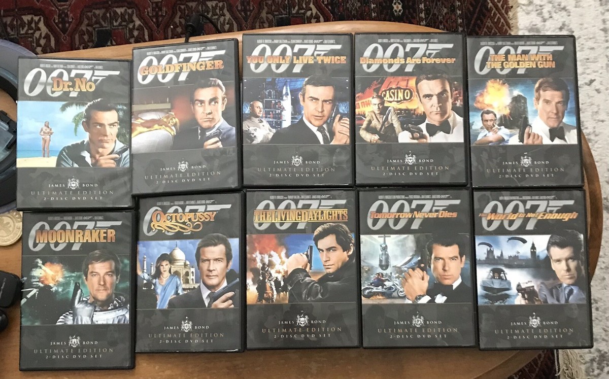 James Bond 007 Movies 2-Discs Ultimate Collection Volumes 1