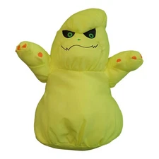 Vtg Stuffins Neon Plush (Rare) Ghost Goblin Halloween Nylon Parachute Material