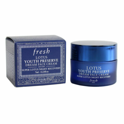 Fresh Lotus Youth Preserve Dream Cream Night Moisturizer, 0.23oz/7ml SEALED