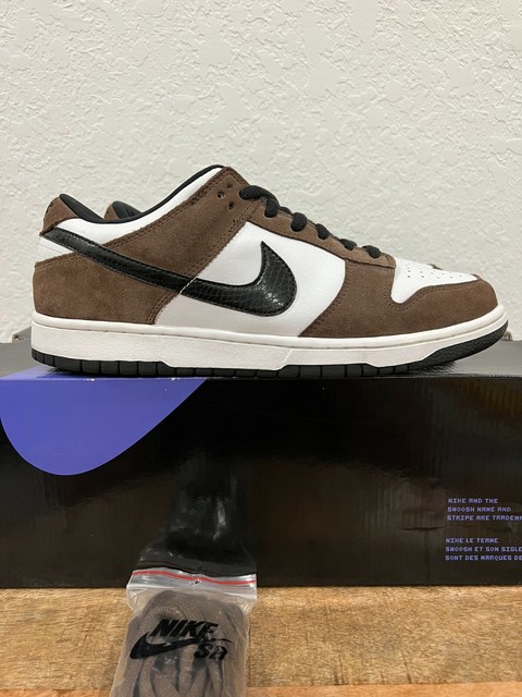 dunk low trail end brown