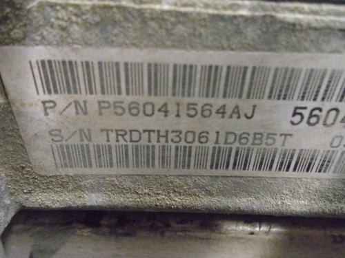 2002 Jeep Liberty 3.7L Transmission Computer TCU Control Module OEM P56041564AJ - Picture 3 of 4