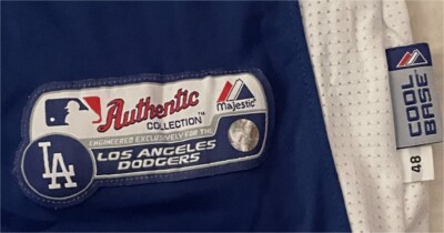 93 Team Issued Authentic Batting Practice Jersey Dodgers MLB XL