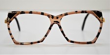 Cazal Vintage Eyeglasses- Ex-display-Mod. 324-Col. 668-Gold, Marble Brown, Black