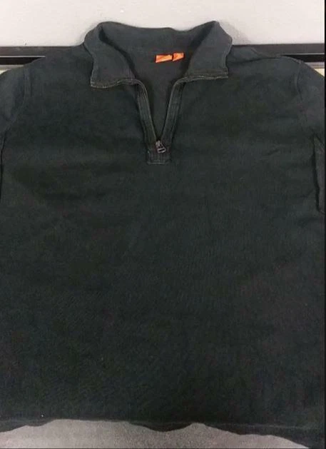 Boss zip shop neck sweater
