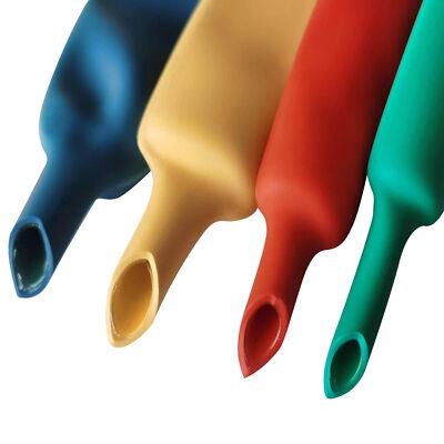 1 Foot Green 3:1 Dual Wall Heat Shrink Tube - 3/4" Diameter, Adhesive Lined For Waterproof Seals
