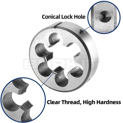 M30 X 1.5 Tap and Die Set Right Hand, M30X1.5 Machine Tap and Round Die - Picture 5 of 12