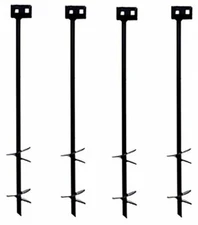 OTI 3/4" x 30" Mobile Home Double Disk Earth Auger Anchor (4 Anchor Pack)