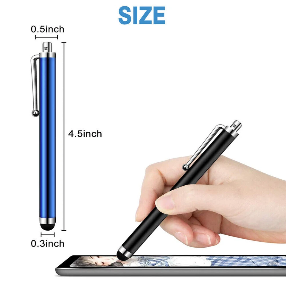 50 Capacitive Touch Screen Stylus Pen Universal For iPhone iPad Samsung Tablet - Image 2 of 4