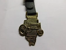 Illinois Valley 2 Cylinder Club 1996 Extravaganza #1   Watch FOB w/ strap