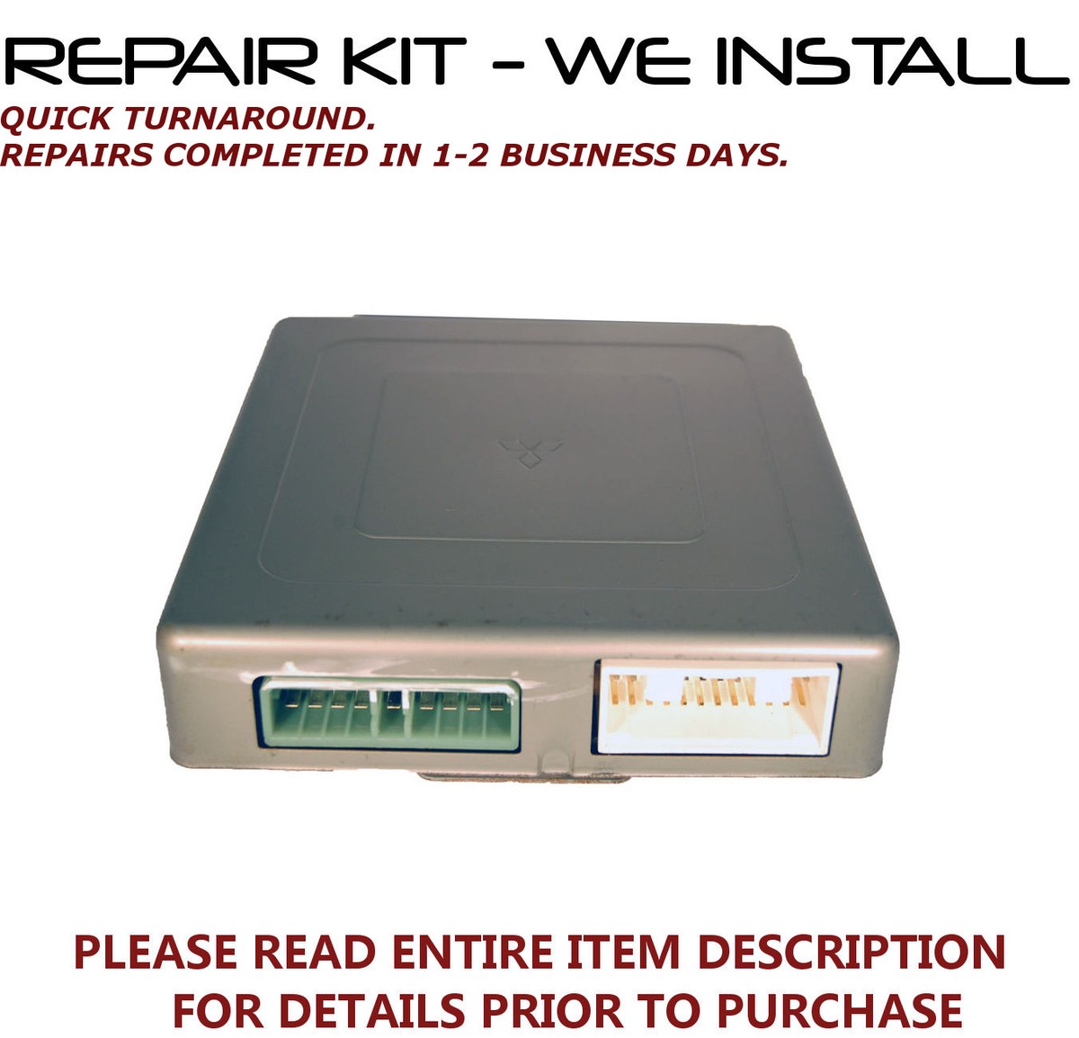 1990-1995 Suzuki Samurai Engine Computer ECU ECM Repair Kit