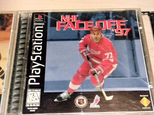 NHL 97 98 99 2001 Faceoff Hockey vintage original Playstation 1 PS1 - Lote de 6 juegos - Imagen 7 de 15