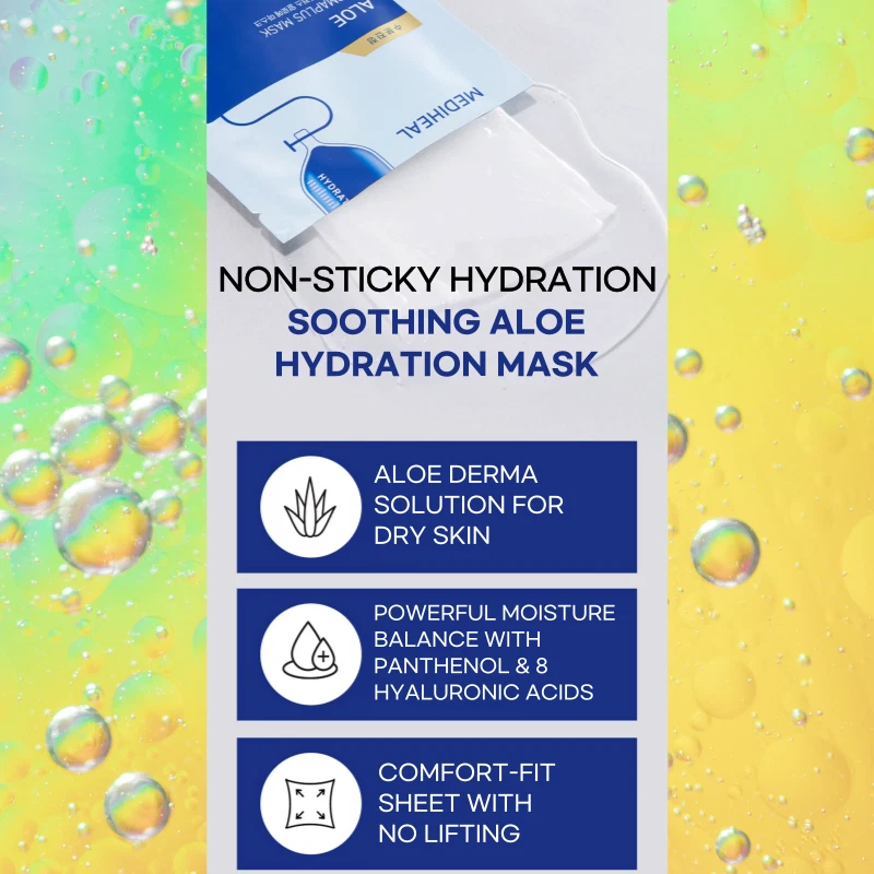 Mediheal Dermaplus Cica Mask - Calming & Hydrating for Sensitive Skin - Image 3 of 4