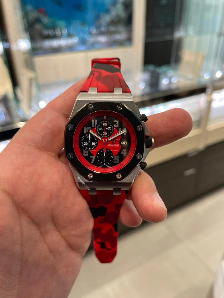 Audemars Piguet Masato Royal Oak Offshore cerámica negra SS 26195ST.OO.D101CR.01 Foto 2 de 4