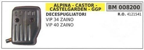 Silenciador ALPINA Desbrozadora VIP 34 40 MOCHILA 008200