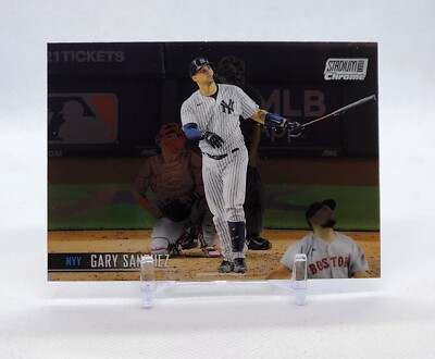 2021 Topps Stadium Club Chrome GARY SANCHEZ YANKEES
