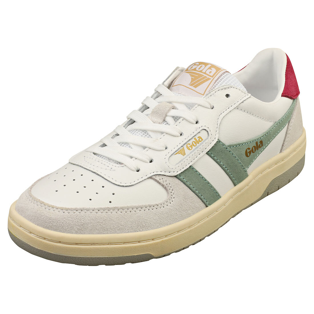 Gola Hawk Donna White Green Formatori  - 40 EU