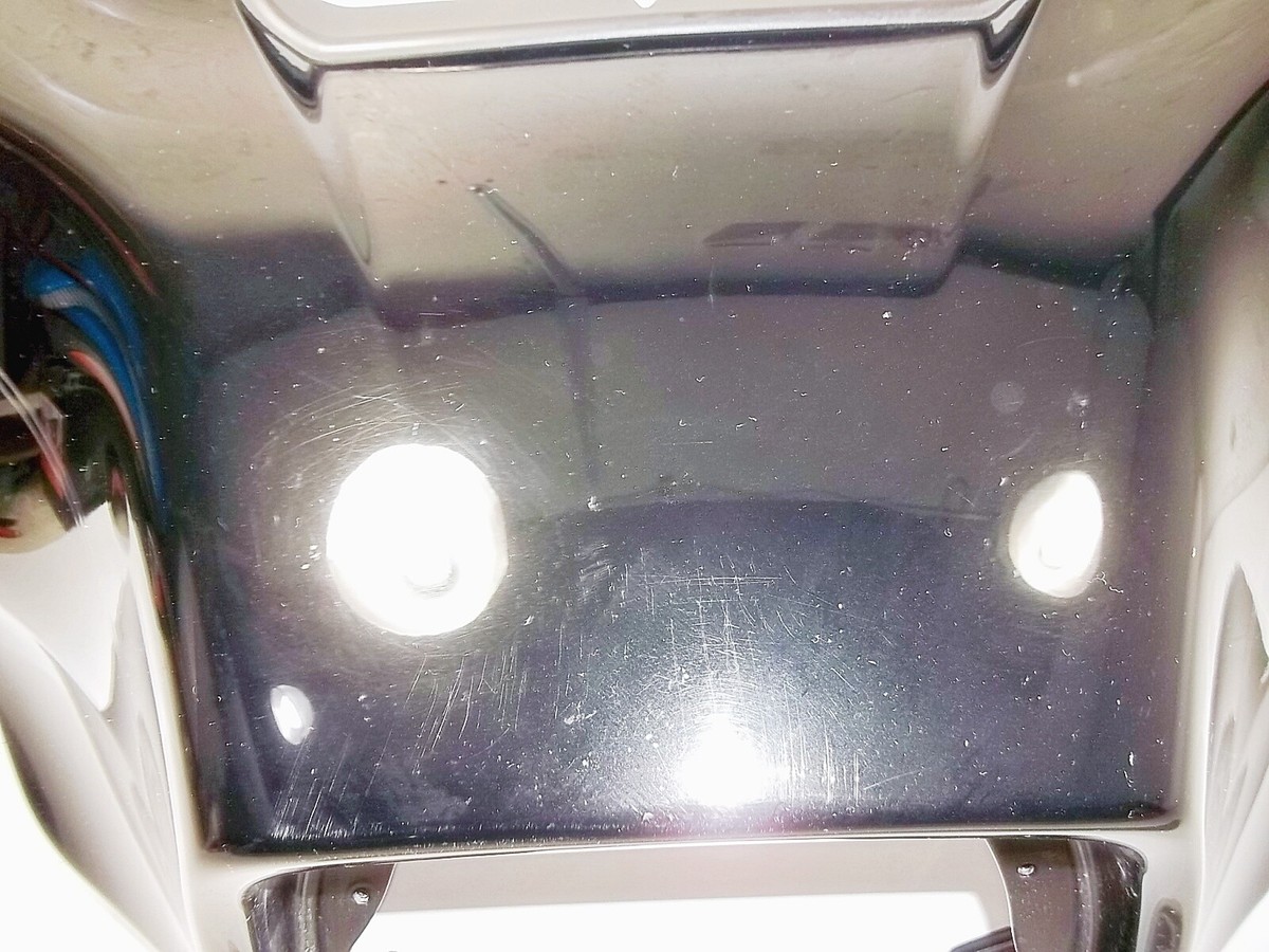 Harley-Davidson OEM Vivid Black Outer Fairing With Silver