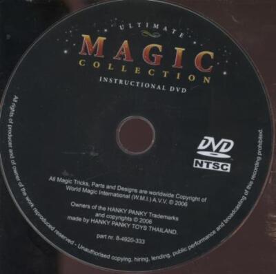 Ultimate Magic Collection Instructional DVD VIDEO learn perform variety tricks!