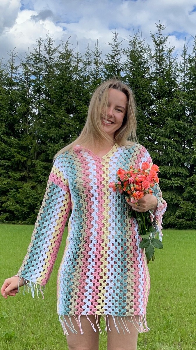 taylor swift crochet dress price Taylor Swift Inspired Crochet Dress Pattern: Easy Color Changes, XS-XXXL  (PDF Pattern)
