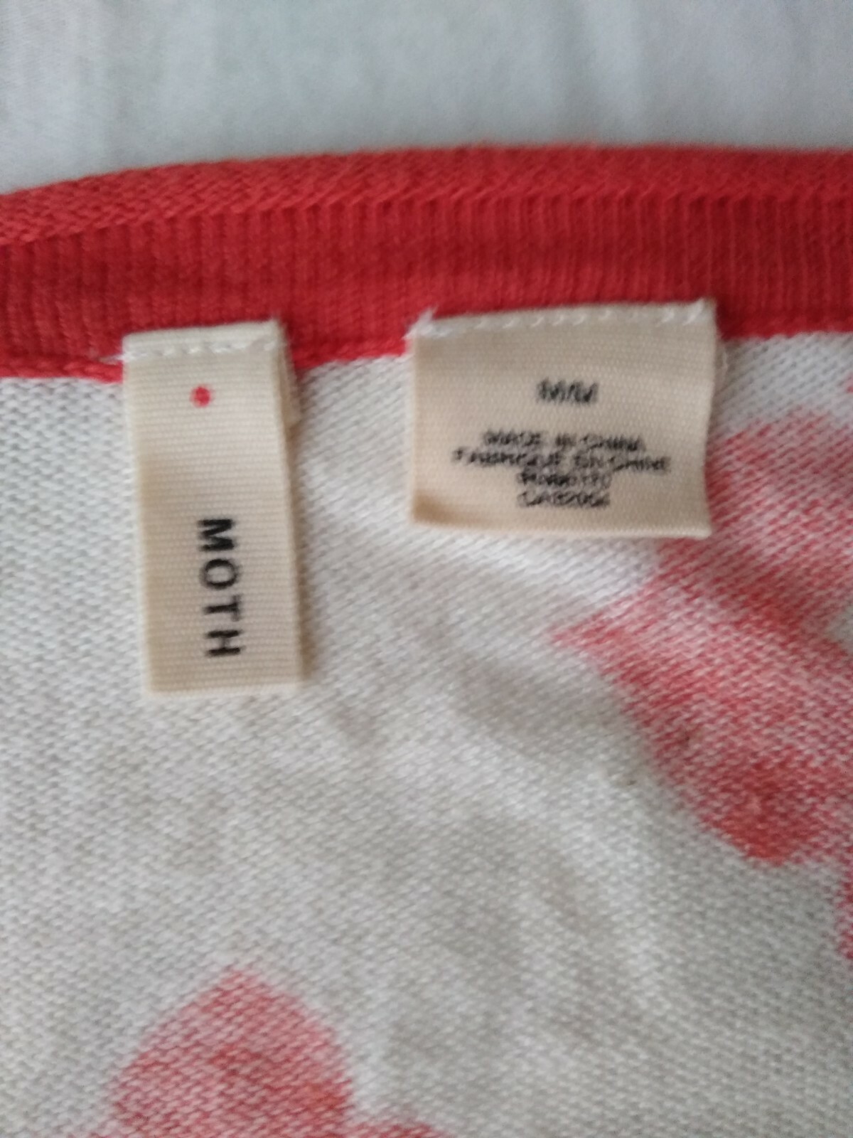 Moth Button Down Cardigan Size Medium - image 8