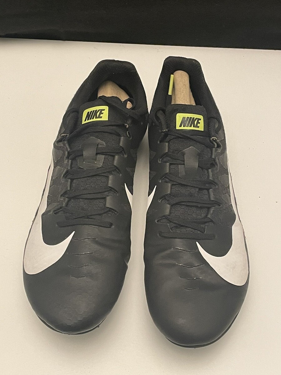 Nike Men\'s Zoom Rival‎ S  Nike Racing Sneakers Size 10 Nike Zoom Rival S Racing Shoe Black & White W/Spikes Size 10  main image 3