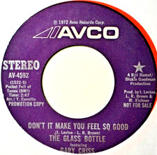 Glass Bottle Don't It Make You Feel So Good NM 45 7" Vinyl Pop Rock -Couons!