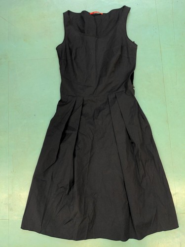 Prada Kleid Baumwolle Stretch Fit & Flair dunkelblau Gr. 40 (UK8)
