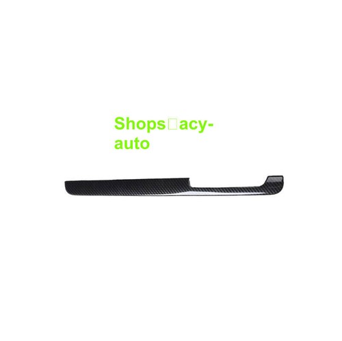 Ajuste para Audi TT 2008-2014 fibra de carbono coche copiloto tablero tira decoración moldura - Imagen 2 de 8