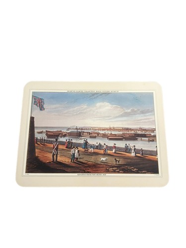 Jason Placemats Butchart Gardens, Canada 11.5x8.5” Cork Back, 6 Luncheon Mats - Picture 6 of 11