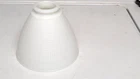 Vintage Corning 82009 Milk Glass 6"x4.75" Torchiere Lamp Shade 2.25" Fitter