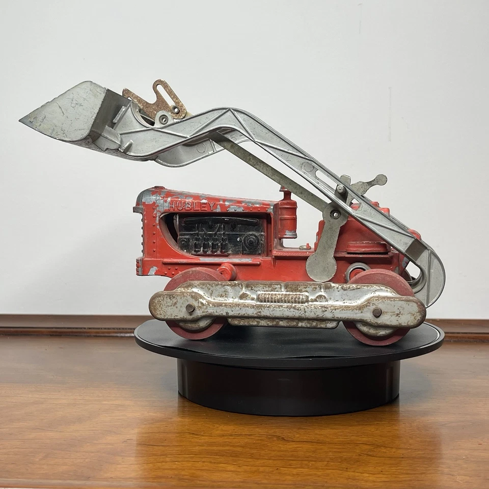 TRACTOR DIECAST HUBLEY DE COLECCIÓN DIÉSEL 505-58 BULLDOZER CARGADOR FRONTAL sin banda de rodadura Foto 2 de 4