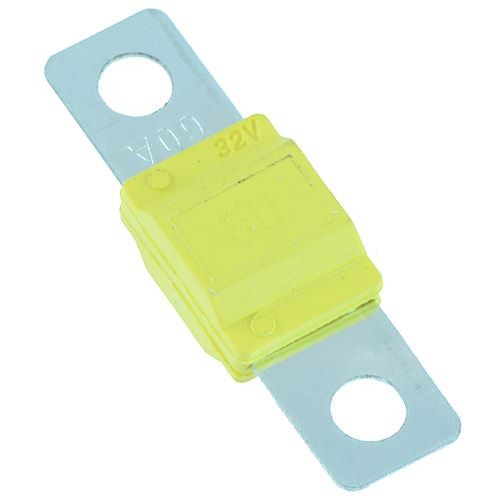 60A Yellow Midi Fuse Auto Car Truck Marine