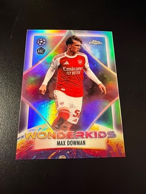Topps Chrome UCC 25-26 - MAX DOWMAN RC - Wonderkids Insert
