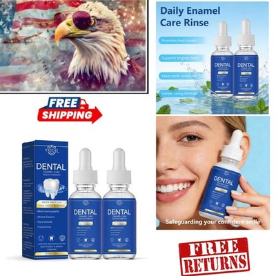 Yksdq 2-Pack Enamel Repair Liquid   Natural Cavity Defense & Sensitivity Relief