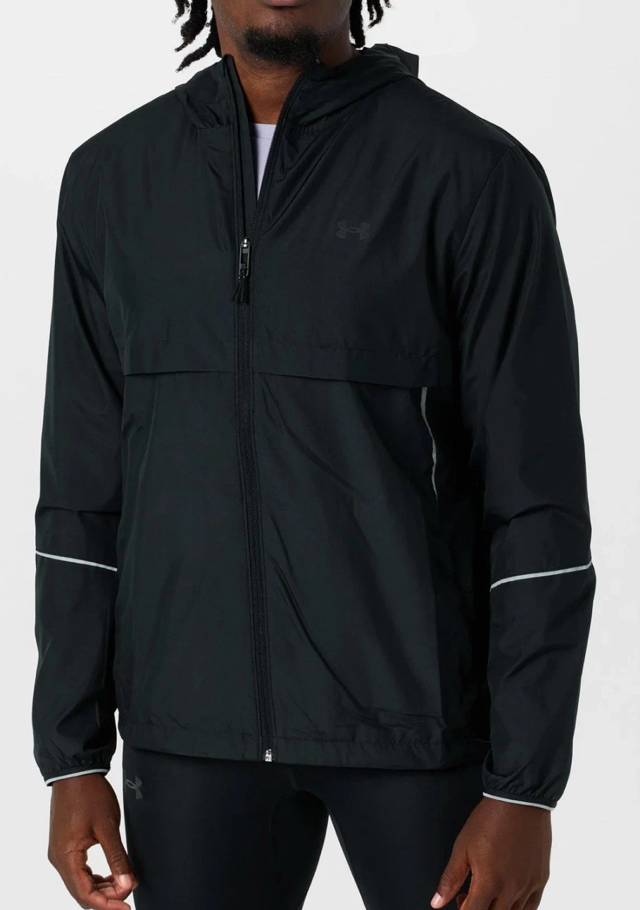 Under Armour Storm Velociti Pro CW Windbreaker Jacket Black New W/Tags Men’s L