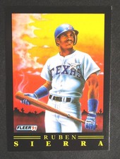 1991 FLEER Pro-Visions Ruben Sierra #3