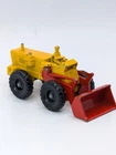 MATCHBOX LESNEY Moko 43b Aveling Barford Tractor red shovel vintage diecast toy