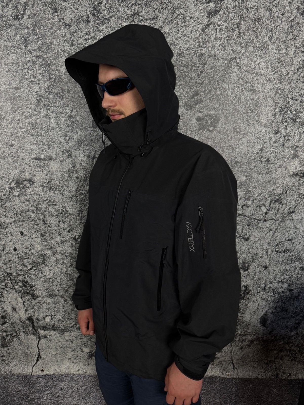 ARC'TERYX Giacca a vento uomo Arcteryx Gore Tex Pro Shell Recco nylon taglia L